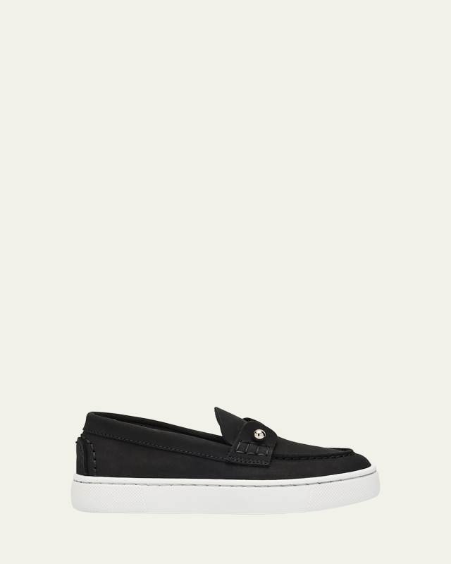 Boy's Chambelikid Nubuck Leather Boat Shoes, Toddler/Kids